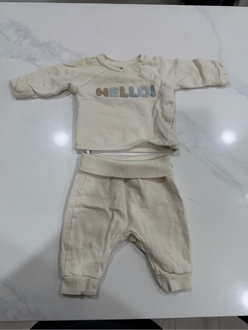 H&M Cream Matching Set